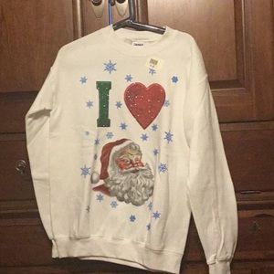 I love Santa sweatshirt
